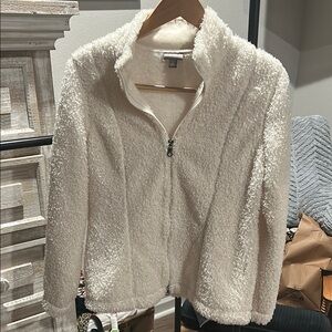 Cozy White Sherpa Jacket
